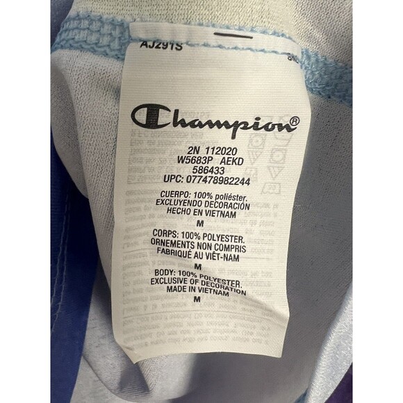 Lot 2 Womens Tank And Sweatshirt  Blue Purple Green Workout Bike Pocket - Picture 11 of 14